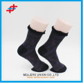 2015 new ladies lace fancy cotton socks